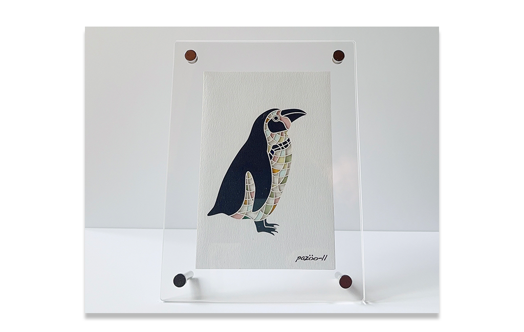 pazoo-llインテリア切り絵 penguin